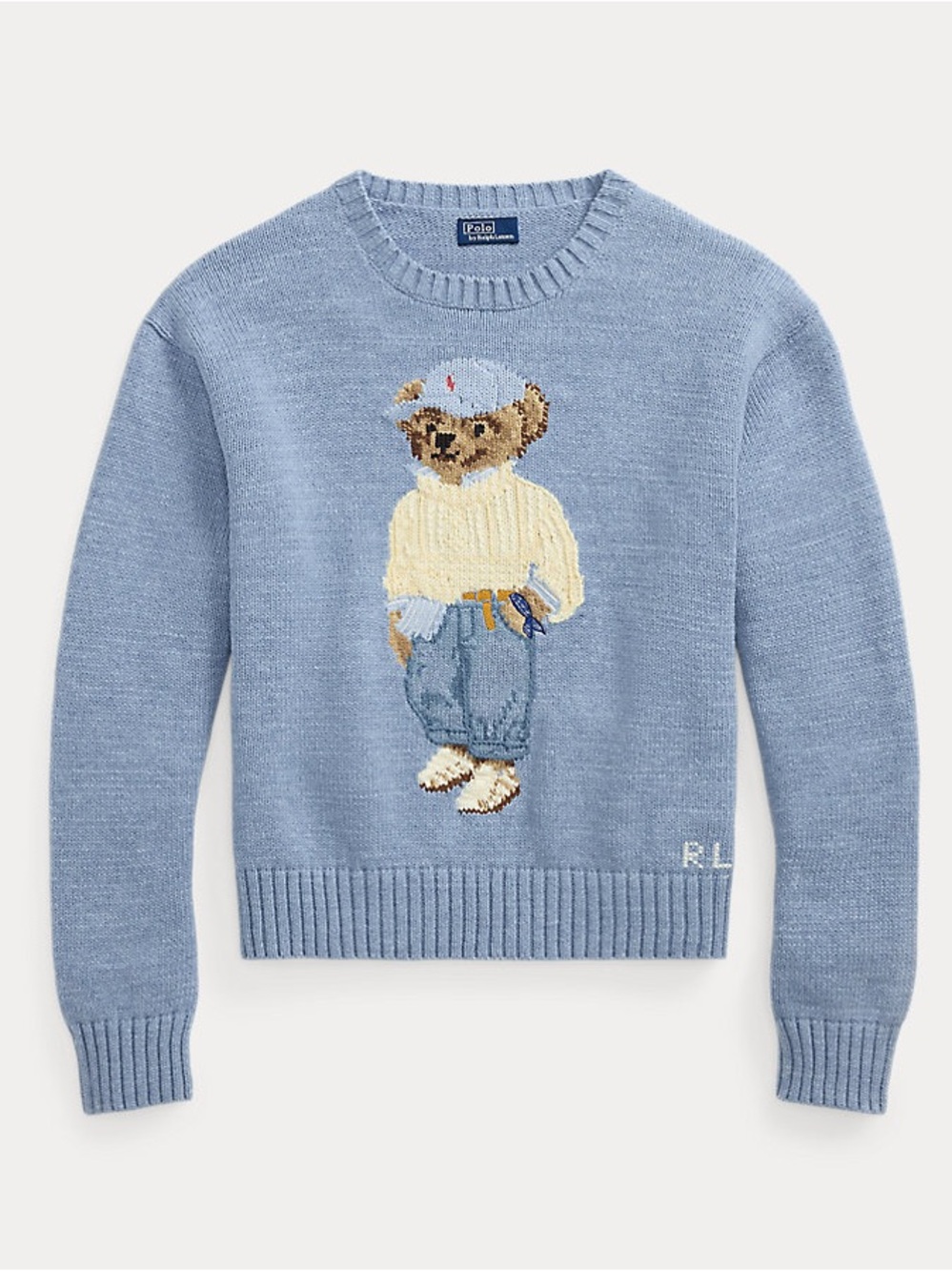NEW: Polo Bear Crewneck Sweater - US Small